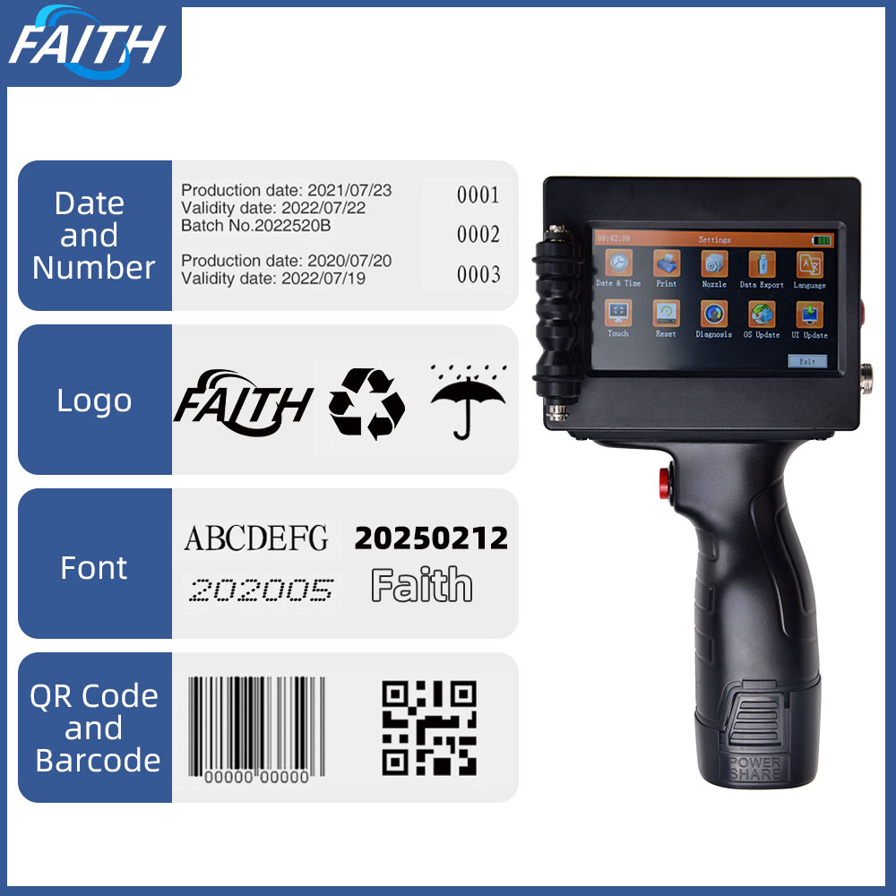 Commercial Printing And Packaging - Принтер Faith 12.7мм для струйной печати,