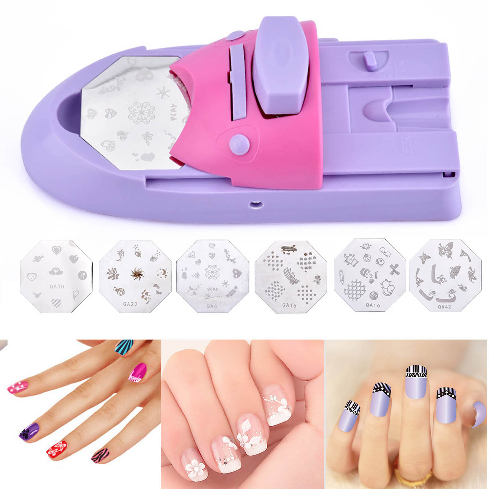 Commercial Nail Printing Machine - Принтер для дизайна ногтей «сделай сам»,