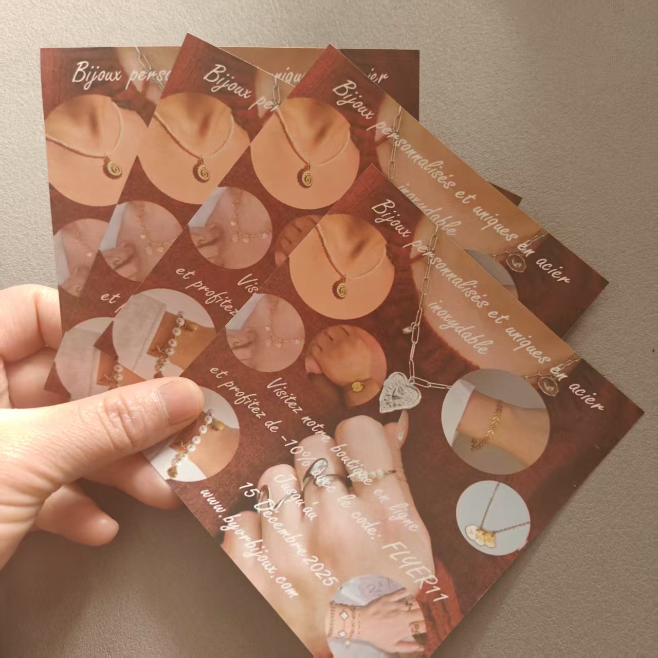 Commercial Flyer Printing - 100 шт. индивидуальные персонализированные цветные флаеры