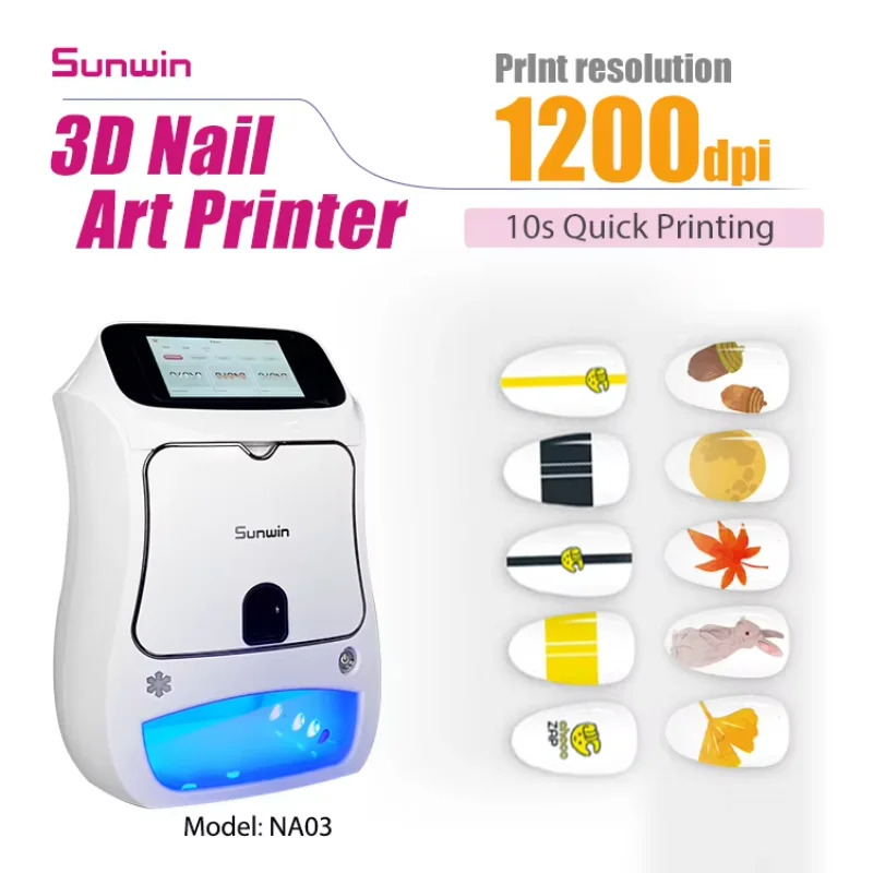 Commercial Nail Printing Machine - 2026 3D принтер для дизайна ногтей