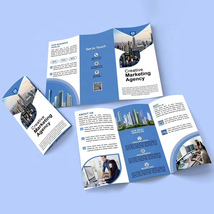 Commercial Flyer Printing - Полноцветная печать флаеров и брошюр форматов