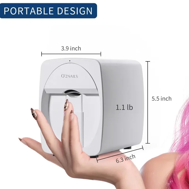 3D-принтер для дизайна ногтей  – обзор и цена Commercial Nail Printing Machine