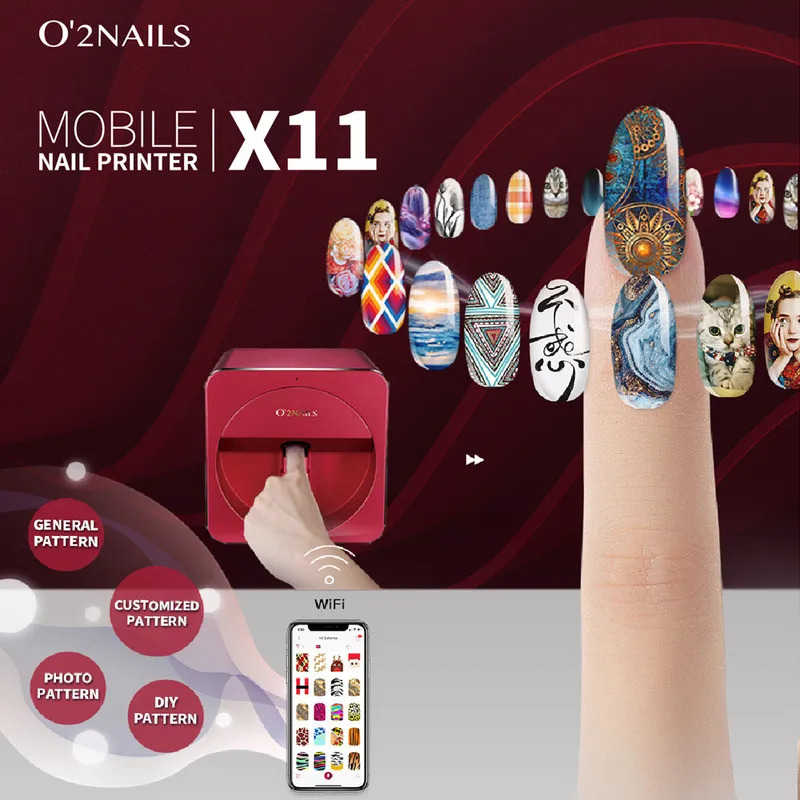 2026 Умный 3D-принтер для ногт – обзор и цена Commercial Nail Printing Machine