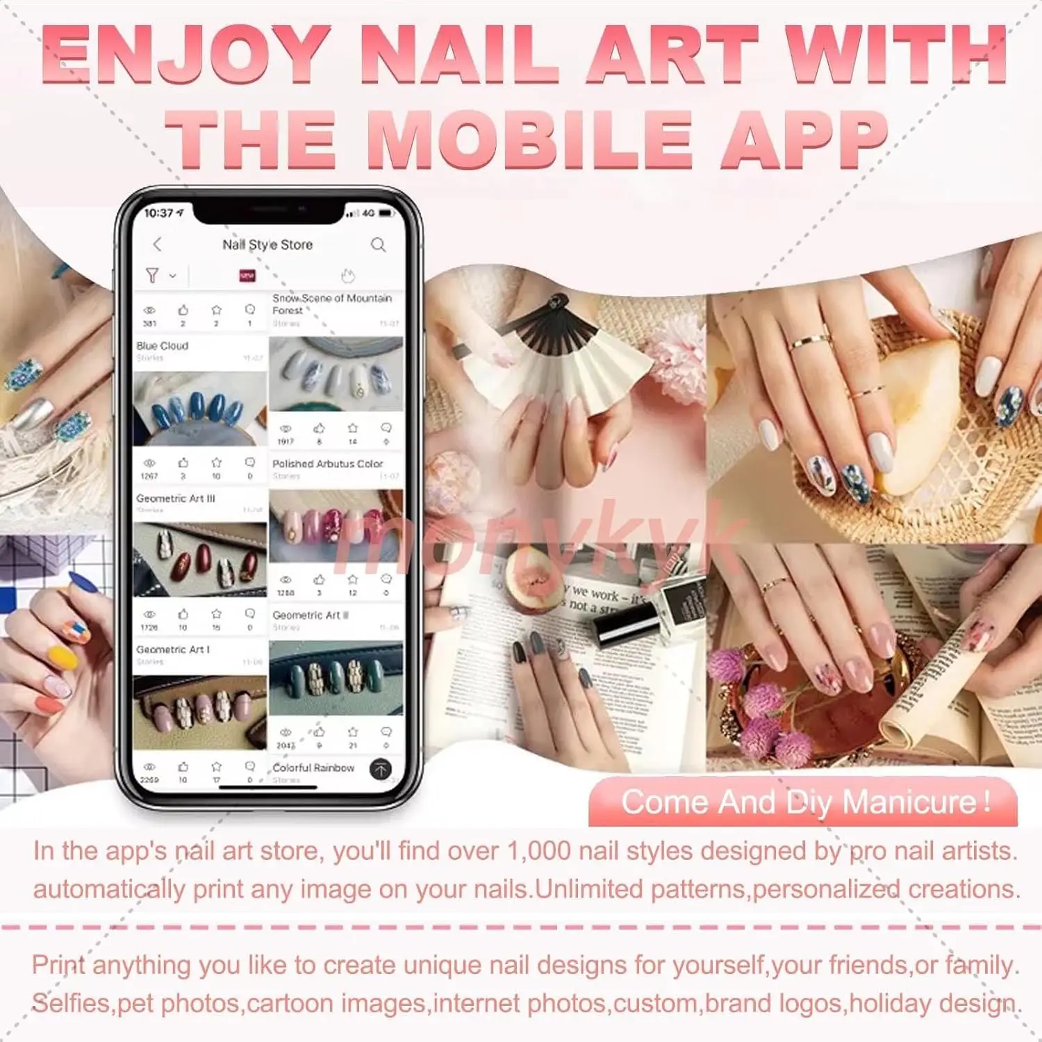 Комплект машины для принтера н – обзор и цена Commercial Nail Printing Machine