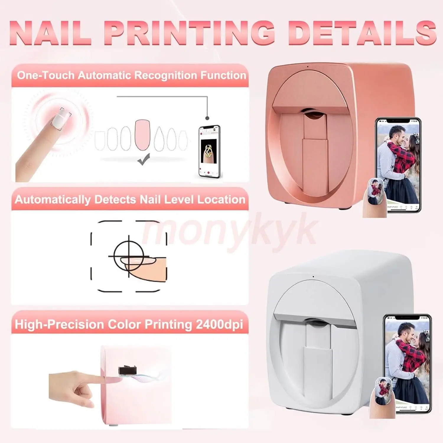 Комплект машины для принтера н – обзор и цена Commercial Nail Printing Machine