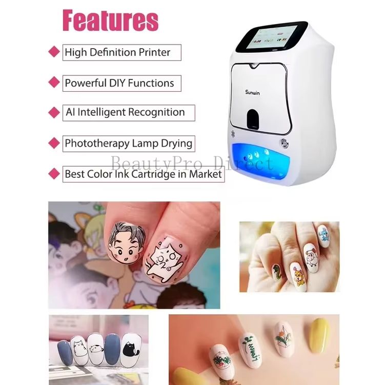 Новейший 3D-принтер для ногтей – обзор и цена Commercial Nail Printing Machine