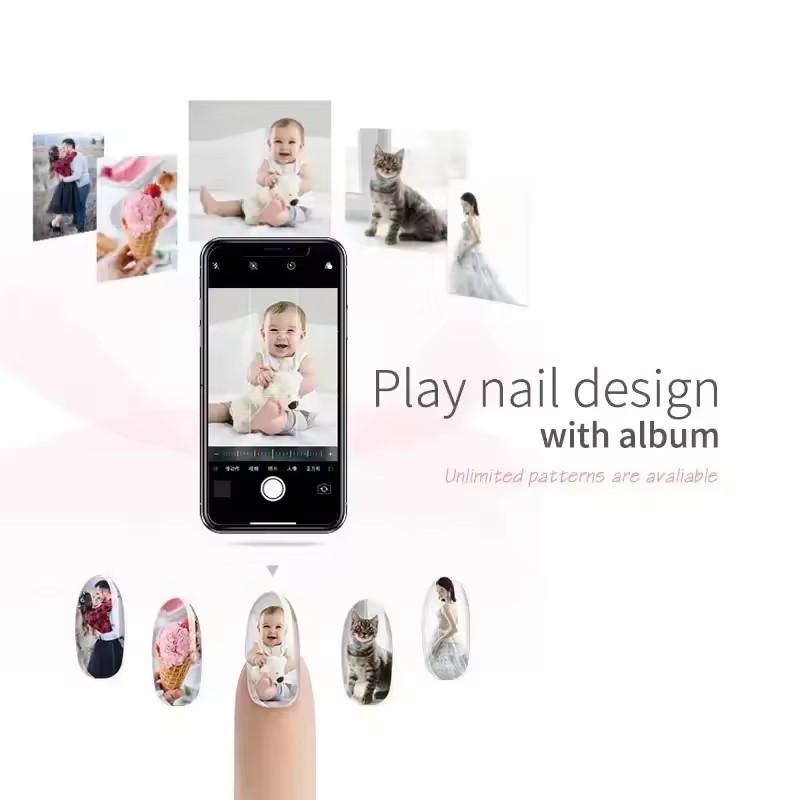 Умный 3D-принтер для ногтей M1 – обзор и цена Commercial Nail Printing Machine