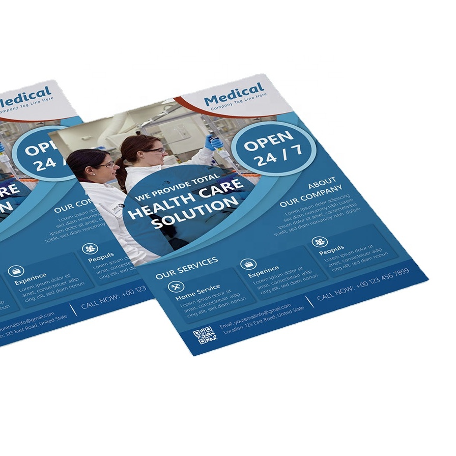 Полноцветная двусторонняя печа – обзор и цена Commercial Flyer Printing