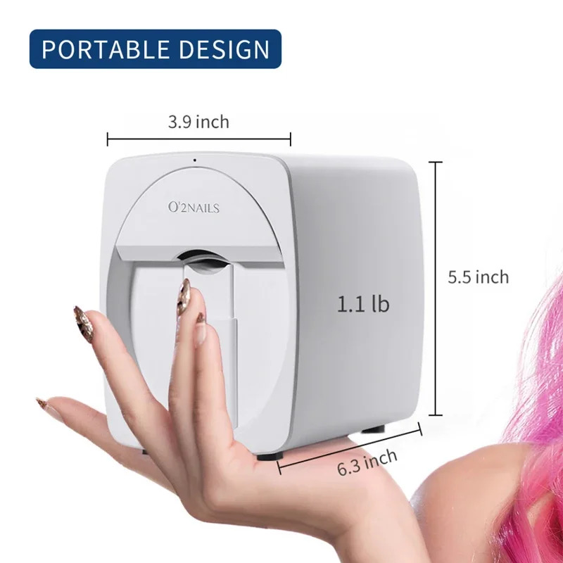 Оригинальный мобильный принтер – обзор и цена Commercial Nail Printing Machine